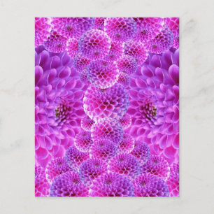 Prospectus 11,4 Cm X 14,2 Cm dahlia-170835 RÉALISME NUMÉRIQUE GLOWING DAHLIA FL