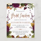 Prospectus 11,4 Cm X 14,2 Cm Déjeuner nuptial aubaine à budget d'automne (Devant)