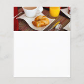 Prospectus 11,4 Cm X 14,2 Cm Délicious breakfast (Dos)