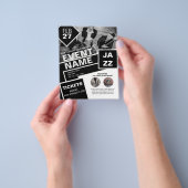 Prospectus 11,4 Cm X 14,2 Cm Dépliant BUDGET GRATUIT Design Aide Divertissement (main)