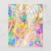 Prospectus 11,4 Cm X 14,2 Cm dépliant de conception opale (Dos)