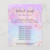 Prospectus 11,4 Cm X 14,2 Cm Design élégant Faux (Devant)