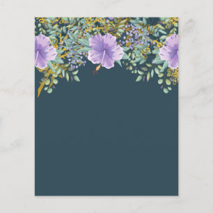 Prospectus 11,4 Cm X 14,2 Cm Design OWN Girl Party Mariage d'événement Annivers