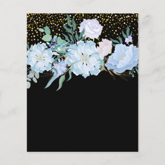 Prospectus 11,4 Cm X 14,2 Cm Design OWN Girl Party Mariage d'événement Annivers