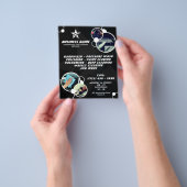 Prospectus 11,4 Cm X 14,2 Cm Détails de voiture professionnelle moderne (main)