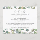 Prospectus 11,4 Cm X 14,2 Cm Détails du budget Russe Eucalyptus (Devant)