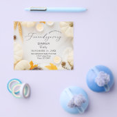 Prospectus 11,4 Cm X 14,2 Cm Dîner Citrouille Confortable et économique (Simple)