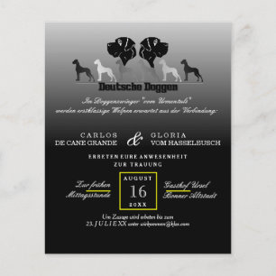 Prospectus 11,4 Cm X 14,2 Cm Doggen flyer