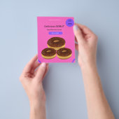 Prospectus 11,4 Cm X 14,2 Cm Dounts design flyer (main)