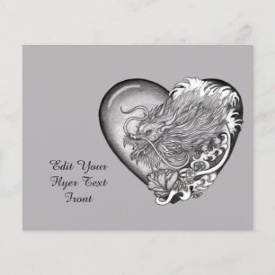 Prospectus 11,4 Cm X 14,2 Cm Dragon Heart