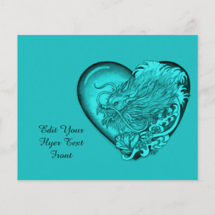 Prospectus 11,4 Cm X 14,2 Cm Dragon Heart