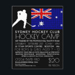 Prospectus 11,4 Cm X 14,2 Cm Drapeau australien, Joueur de hockey, Publicité de<br><div class="desc">Drapeau Australien,  Joueur De Hockey,  Flyers Publicitaires De Camp Par Le Magasin Carte de visite.</div>