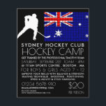Prospectus 11,4 Cm X 14,2 Cm Drapeau australien, Joueur de hockey, Publicité de<br><div class="desc">Drapeau Australien,  Joueur De Hockey,  Flyers Publicitaires De Camp Par Le Magasin Carte de visite.</div>