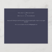 Prospectus 11,4 Cm X 14,2 Cm Dusty Blue Mariage Eucalyptus Budget vert (Dos)