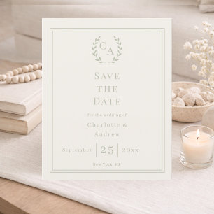 Prospectus 11,4 Cm X 14,2 Cm Économisez sur la date de sauvegarde de mariage ve