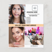 Prospectus 11,4 Cm X 14,2 Cm Edite beauty Flyer (Devant)