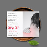 Prospectus 11,4 Cm X 14,2 Cm Elégant Massage Photo Thérapeute Rabais<br><div class="desc">Elégant flyer, coupon modèle design avec une photo de studio professionnel. Outil marketing parfait pour vos clients. Ce prospectus est entièrement personnalisable, vous pouvez y ajouter vos données personnelles facilement. Si vous avez besoin d'aide pour la customiser, veuillez nous contacter. Vous pouvez faire correspondre ce produit avec des cartes de...</div>