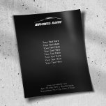 Prospectus 11,4 Cm X 14,2 Cm Entreprise automobile cool<br><div class="desc">Cool Voiture Outline Automotive Business Flyers.</div>