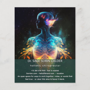 Prospectus 11,4 Cm X 14,2 Cm Espérance Vivante   Énergie Spirituelle