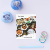 Prospectus 11,4 Cm X 14,2 Cm Événement alimentaire (Simple)