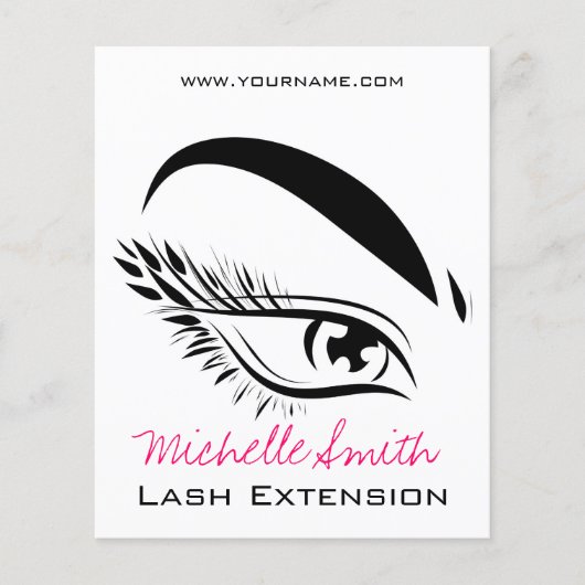 Prospectus 11,4 Cm X 14,2 Cm Eye Sketch Mascara Lash Extension (Devant)