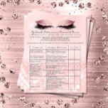 Prospectus 11,4 Cm X 14,2 Cm Eyelash Extension Responsabilité Renonciation Rose<br><div class="desc">Vous cherchez un moyen de protéger votre entreprise et de vous assurer que vos clients connaissent les risques potentiels des extensions de cils ? Ne cherchez pas plus loin que notre Eyelash Extension Responsabilité Renonciation Rose Pink Flyer! En tant que propriétaire d'entreprise, la protection de vous-même et de vos clients...</div>