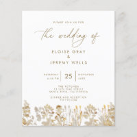 Faire-part de Mariage à Petit Budget | Flyer Bella