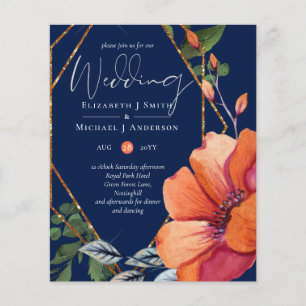 Prospectus 11,4 Cm X 14,2 Cm Faire-part de mariage budgétaires les plus basses