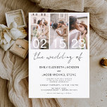 Prospectus 11,4 Cm X 14,2 Cm Faire-part de mariage photo noir et blanc Budget<br><div class="desc">Célébrez votre histoire d'amour avec notre Faire-part de mariage photo Budget noir et blanc. Cette invitation élégante et abordable capture la beauté intemporelle de votre romance en noir et blanc classique. Conçu pour convenir à n'importe quel budget, cette invitation ne compromet pas le style. La simplicité du noir et du...</div>