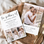 Prospectus 11,4 Cm X 14,2 Cm Faire-part de mariage photo noir et blanc Budget<br><div class="desc">Célébrez votre histoire d'amour avec notre Faire-part de mariage photo Budget noir et blanc. Cette invitation élégante et abordable capture la beauté intemporelle de votre romance en noir et blanc classique. Conçu pour convenir à n'importe quel budget, cette invitation ne compromet pas le style. La simplicité du noir et du...</div>