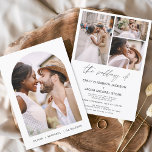 Prospectus 11,4 Cm X 14,2 Cm Faire-part de mariage photo noir et blanc Budget<br><div class="desc">Célébrez votre histoire d'amour avec notre Faire-part de mariage photo Budget noir et blanc. Cette invitation élégante et abordable capture la beauté intemporelle de votre romance en noir et blanc classique. Conçu pour convenir à n'importe quel budget, cette invitation ne compromet pas le style. La simplicité du noir et du...</div>