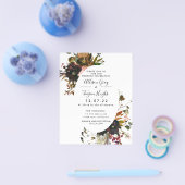 Prospectus 11,4 Cm X 14,2 Cm Fall Wedding Invitation | Budget Flyer (Simple)
