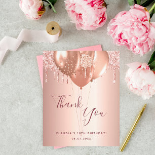 Prospectus 11,4 Cm X 14,2 Cm Fard à paupières rose gold pailleté pour anniversa