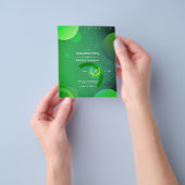 Prospectus 11,4 Cm X 14,2 Cm Fête de graduation géométrique (main)