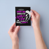 Prospectus 11,4 Cm X 14,2 Cm Fête des mères (main)