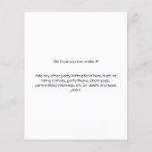 Prospectus 11,4 Cm X 14,2 Cm Fête d'été (Dos)