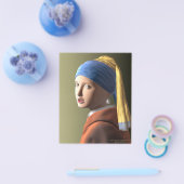 Prospectus 11,4 Cm X 14,2 Cm Fille avec une perle (Simple)