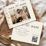 Prospectus 11,4 Cm X 14,2 Cm Fleur sauvage de code QR Enregistrer le Mariage de<br><div class="desc">Annoncez votre journée spéciale avec notre QR Code Fleur sauvage Floral Wedding Enregistrer la date! Dotée d'un beau design fleur sauvage, cette carte élégante allie charme rustique et confort moderne. Le code QR inclus dirige les invités vers votre site Web mariage pour un accès facile aux détails et aux RSVP....</div>