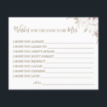 Prospectus 11,4 Cm X 14,2 Cm Floral veut que le Bientôt être la carte de Mme<br><div class="desc">Ajoutez vos propres informations et pour une personnalisation plus poussée,  cliquez sur le lien "cliquez pour customiser plus loin".
~ Vérifier la collection pour les jeux,  les invitations,  les signes et plus ~</div>