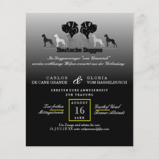 Prospectus 11,4 Cm X 14,2 Cm Flyer Doggen