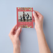 Prospectus 11,4 Cm X 14,2 Cm Flyer du Nouvel An (main)