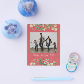 Prospectus 11,4 Cm X 14,2 Cm Flyer du Nouvel An (Simple)