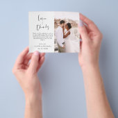 Prospectus 11,4 Cm X 14,2 Cm Flyer photo Mariage budget (main)