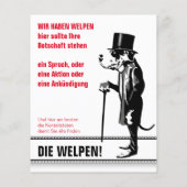 Prospectus 11,4 Cm X 14,2 Cm Flyer pour chiens (Dos)