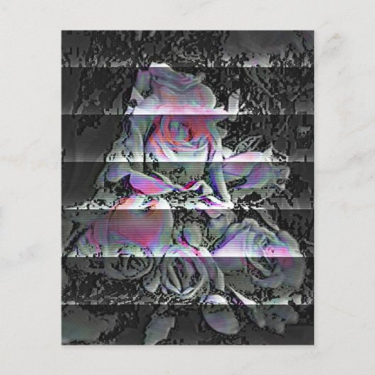 Prospectus 11,4 Cm X 14,2 Cm Flyer Techno Bouquet (Devant)