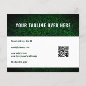 Prospectus 11,4 Cm X 14,2 Cm Flyer vert professionnel moderne (Dos)