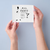 Prospectus 11,4 Cm X 14,2 Cm Flyer White Party (main)