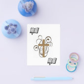 Prospectus 11,4 Cm X 14,2 Cm Flyers Jésus (Simple)