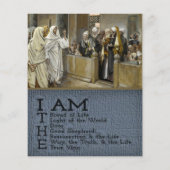 Prospectus 11,4 Cm X 14,2 Cm Flyers Jésus Christ (Dos)