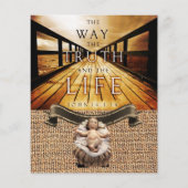 Prospectus 11,4 Cm X 14,2 Cm Flyers Jésus Christ (Dos)